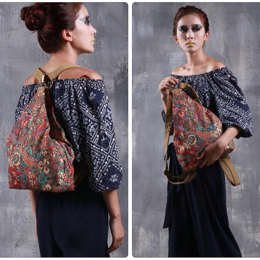 Bohemian Backpack Purse - Picture 6 of 12